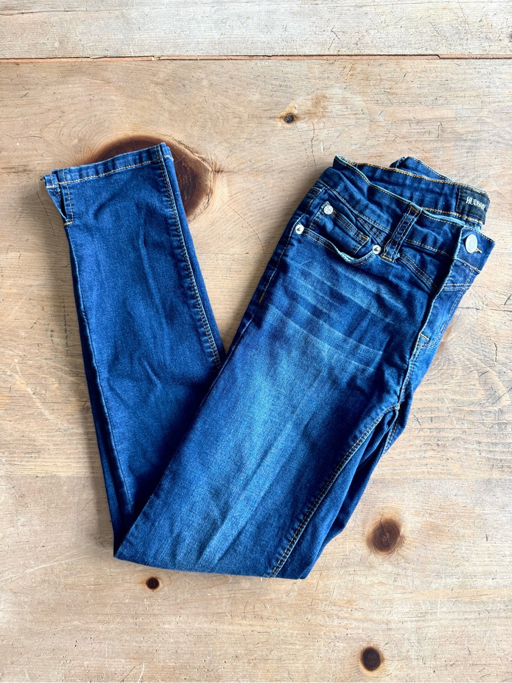 Hudson Jeans - Kids Skinny Jeans - Size 14 - Blue Denim